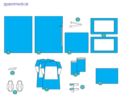 Medical Disposable Delivery Pack