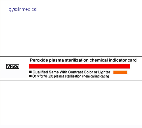 Medical Plasma Sterilization Card